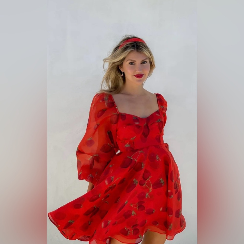 NWT Selkie Like Strawberries Princess Dress